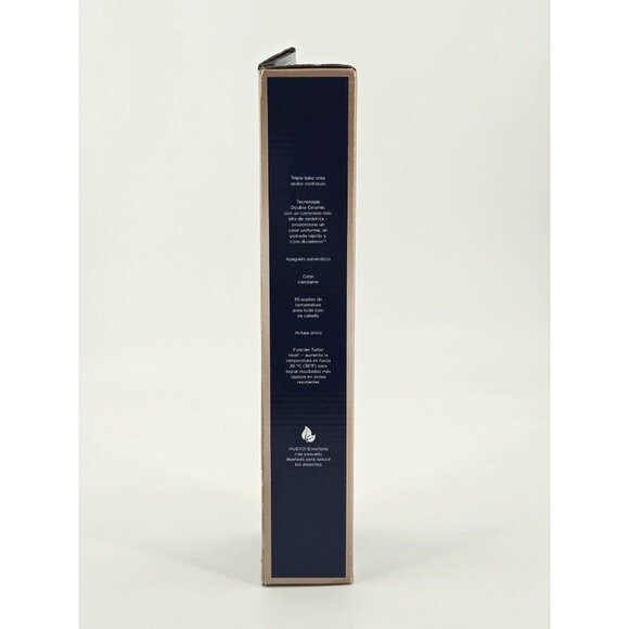 Conair Double Ceramic 3 Barrel Curling Iron Hair Waver White / Rose Gold - Picture 8 of 11